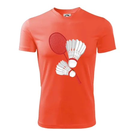 Badminton - pálka a košík