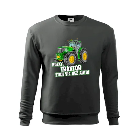 Holky, traktor stojí víc než auto