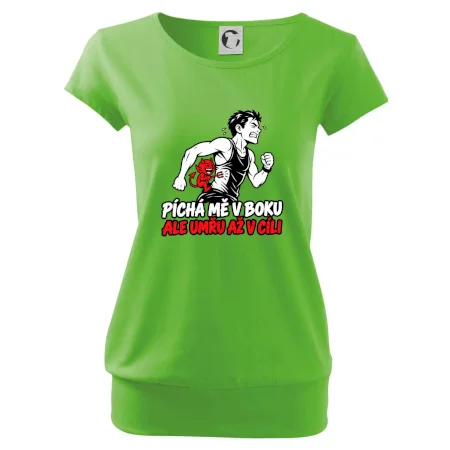 Běžec píchá mě v boku