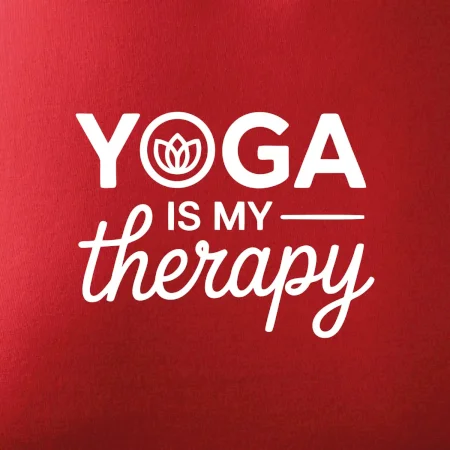 Yoga Is My Therapy nápis