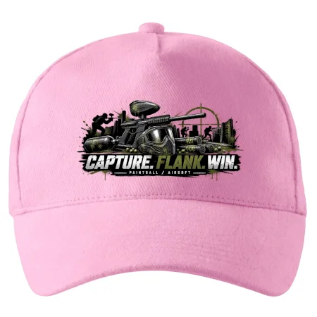 Taktika capture flank win paintball