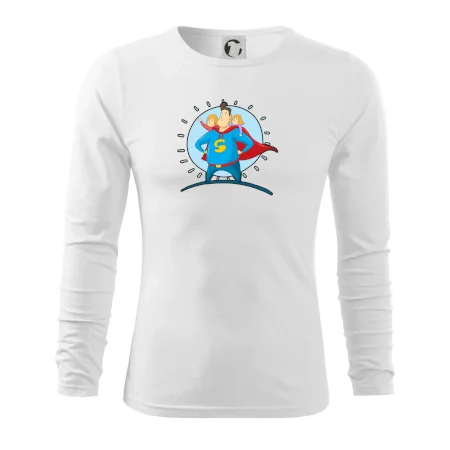 Táta superman - holka a holka