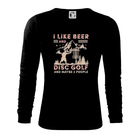 I like beer and disc golf