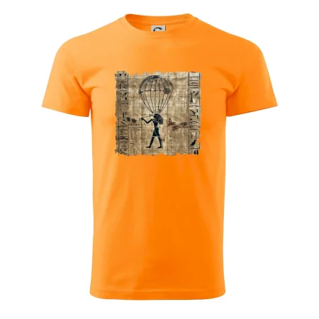 Egyptské hieroglyfy parašutista