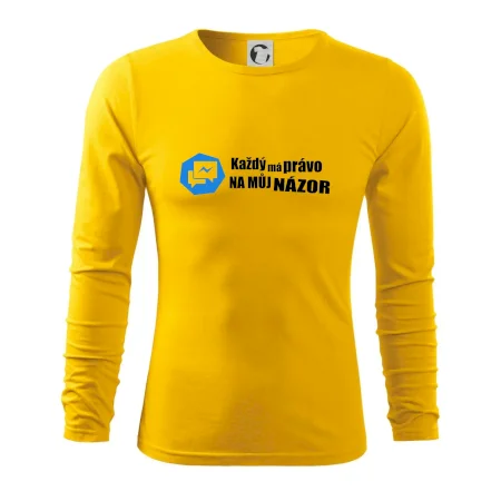 Každý má právo na můj názor