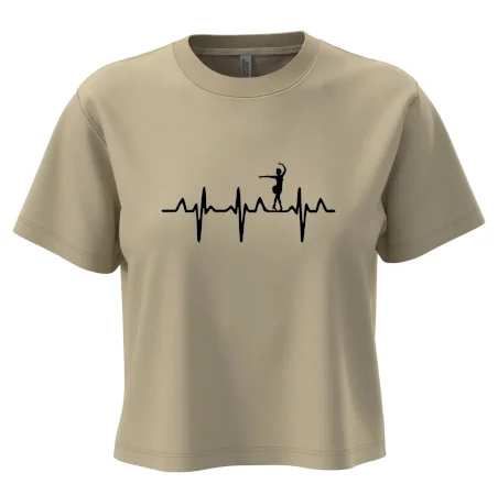 EKG tanečnice salsy