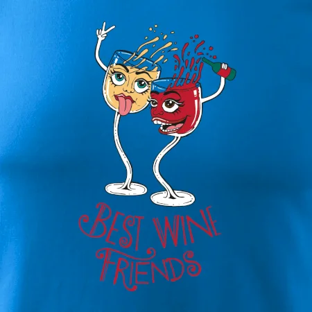 Best wine friends dancing (Pecka design)