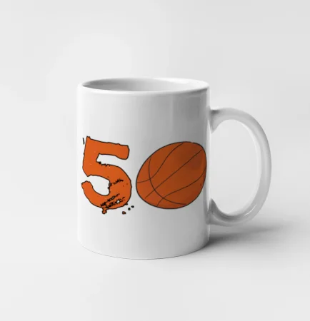 Basketball kulaté narozeniny 50
