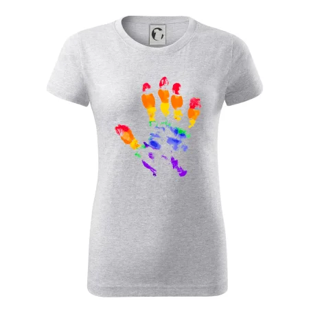 LGBT hand print