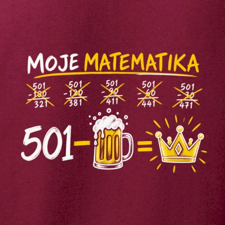 Moje matematika 501 - pivo = vítězství