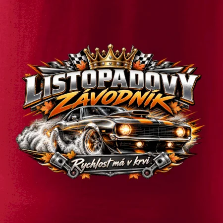 Listopadový závodník rychlost má v krvi