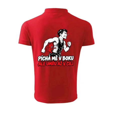 Běžec píchá mě v boku