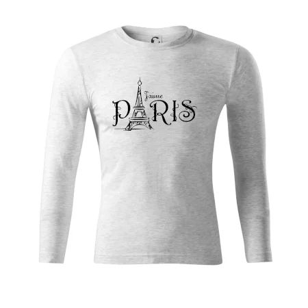 Paris nápis Eiffelovka rovný