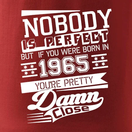 Nobody is perfect - 1965