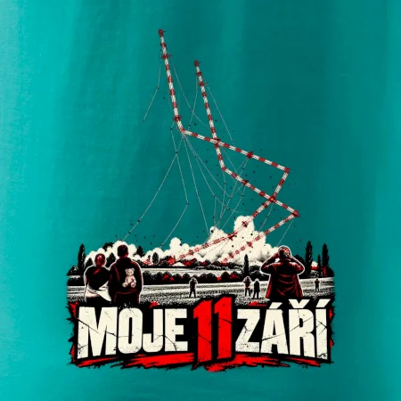 Liblice B demolice dvou stožárů moje 11 září dramatický potisk