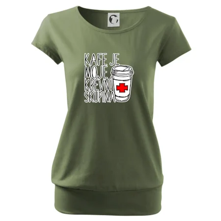 Kafe je moje krevní skupina