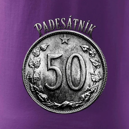 Padesátník 1963 - 1978 s nápisem