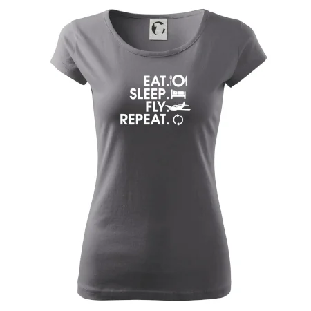 Eat sleep fly repeat