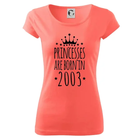 Princesses are born in 2003