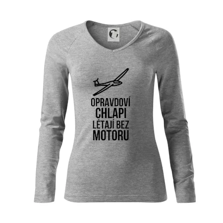 Opravdovi chlapi létají bez motoru
