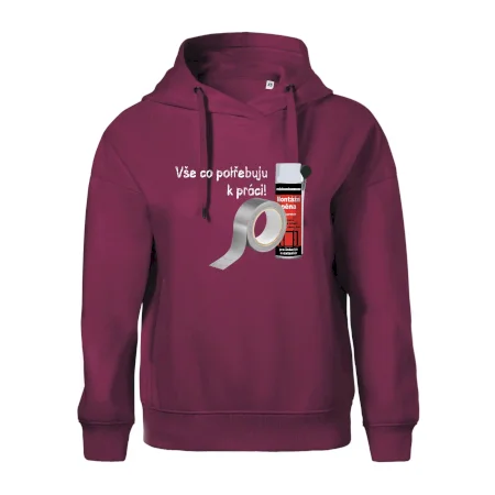 Pěna  a páska - vše co potřebuji k práci