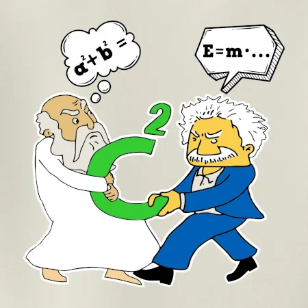 Pythagoras a Albert boj o C