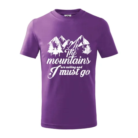 The mountains are calling and i must go