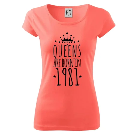 Queens are born in 1981