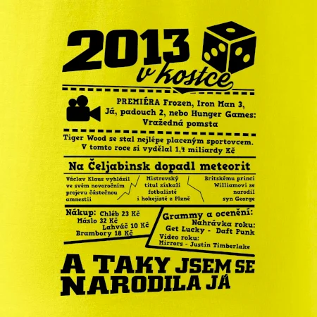 2013 v kostce