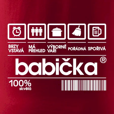 Čárový kód babička