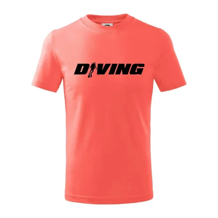Diving nápis potápěč