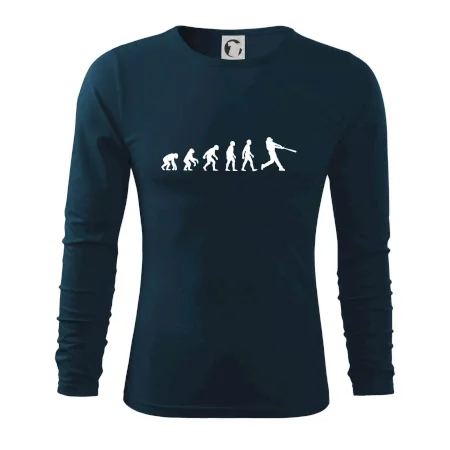Evoluce baseball pálkař odpal