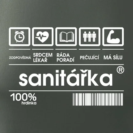 Čárový kód sanitářka