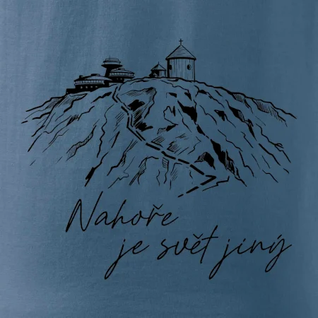 Sněžka Nahoře je svět jiný