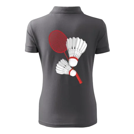 Badminton - pálka a košík