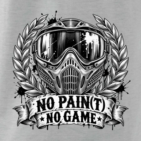 Motiv no paint no game s maskou