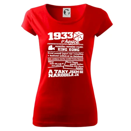 1933 v kostce