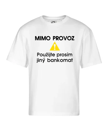 Mimo provoz - použijte jiný bankomat