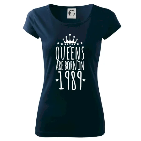 Queens are born in 1989