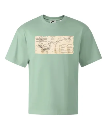 Mapa Báňské dráhy z Moravské Ostravy do Doubravy