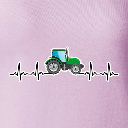Traktor barevný ekg