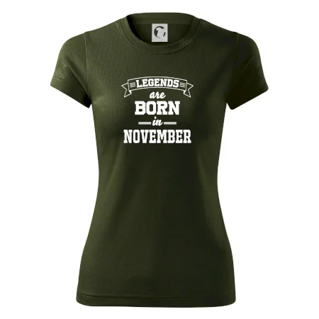 Legends are born in November