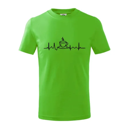 EKG hrnek kávy