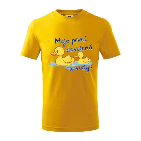 Moje první dovolená u vody - kluk