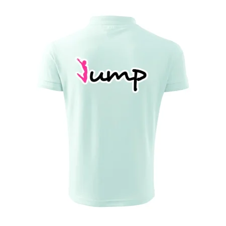 Jump - nápis a panáček