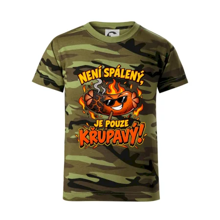 Není spálený, je pouze křupavý!