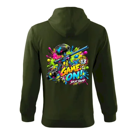 Barevná exploze game on paintball