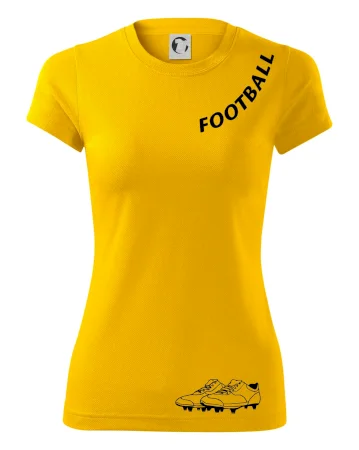 FOOTBALL nápis šikmo