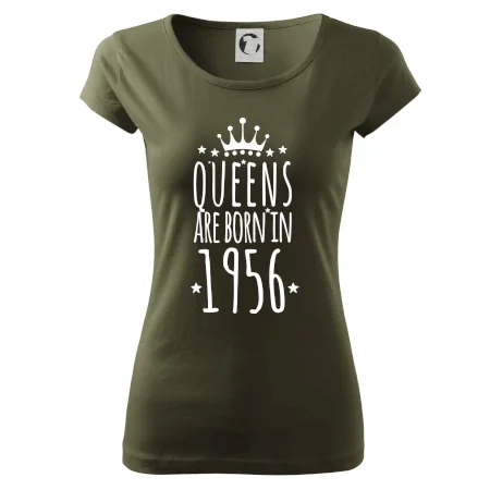 Queens are born in 1956