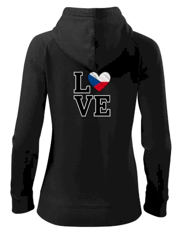 Love Česká vlajka